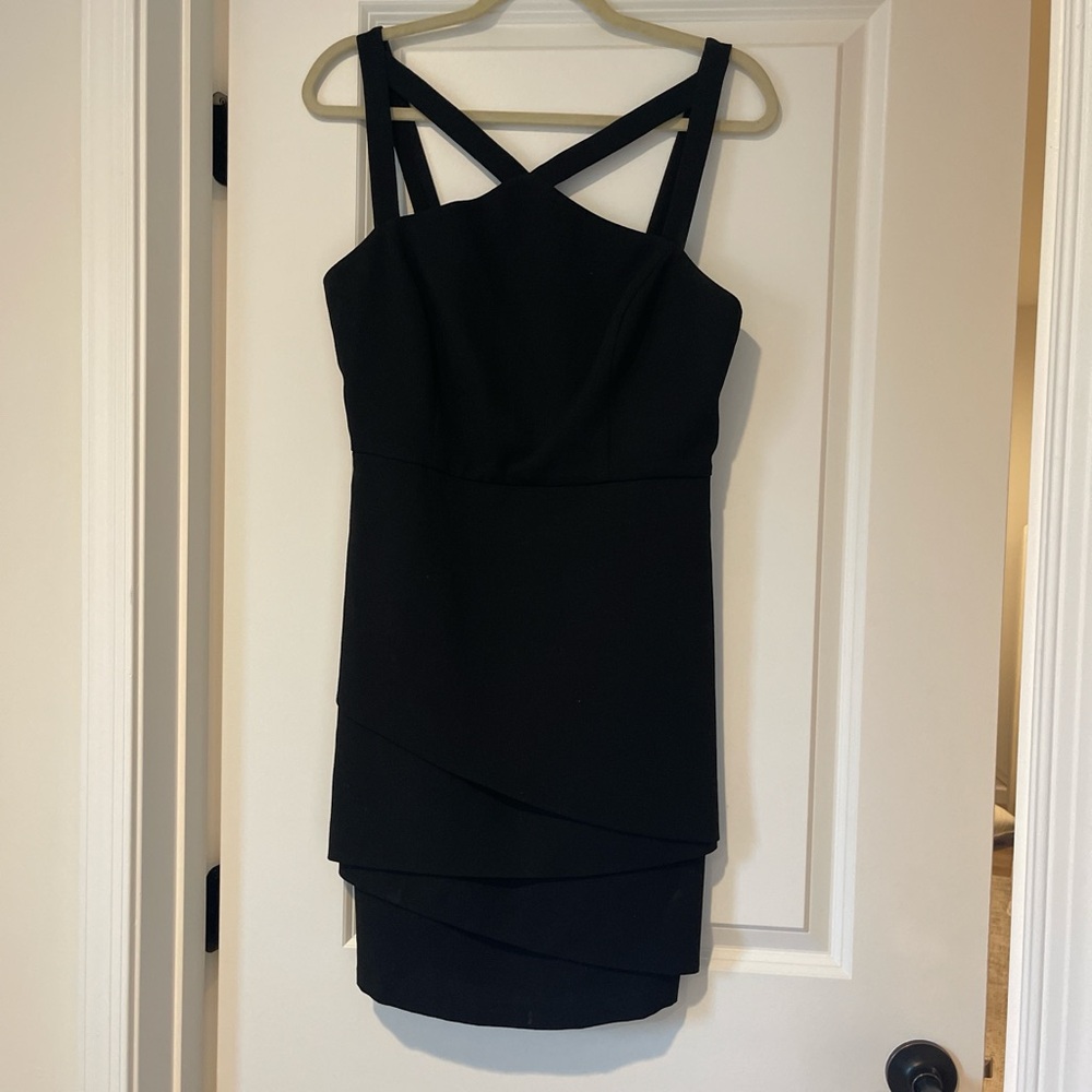 BCBGMAXAZRIA Black Sleeveless Dress
